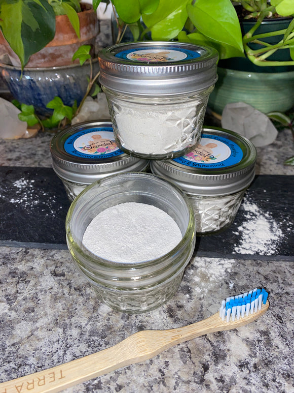 Natural Tooth Powder- Remineralizing & Whitening